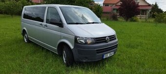 VW TRANSPORTER T5 2.0 TDI 75KW LONG 9MÍST KLIMA