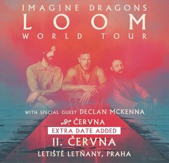 Vstupenka imagine dragons 11.6. Stání