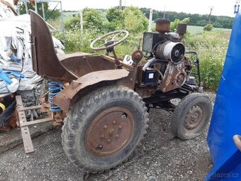 /Malotraktor/ naftový MOTOR Slavia 1st 120