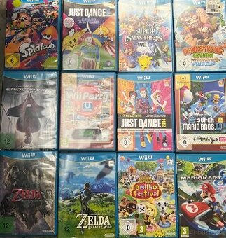 Hry a příslušenství na Nintendo Wii a Wii u