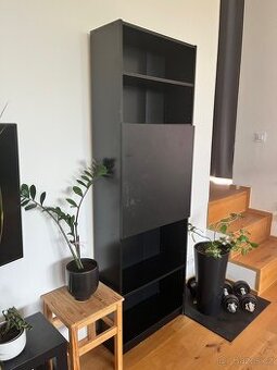 Knihovna s psací deskou