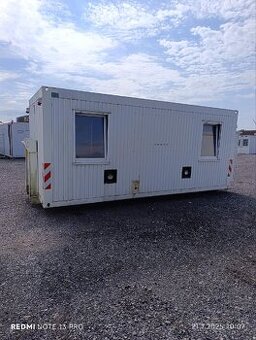 Kancelářský/obytný kontejner ABROLL 6X3m v.2,8m