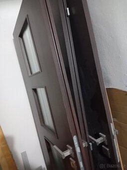Prosklené dveře - 80 cm