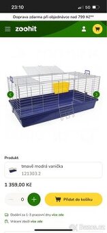 Prodám klec na králíka