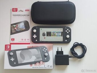 Switch Lite Jailbreak +10 HER šedá