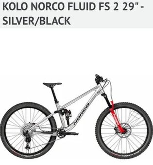 Převodový system - kolo Norco Fluid FS 2 29"