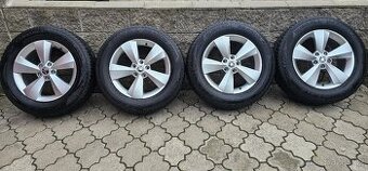 Originál alu Škoda Kodiaq 5x112 215/65 R17 - celoroční pneu