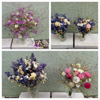 Sušené květiny - Kytice č.1.