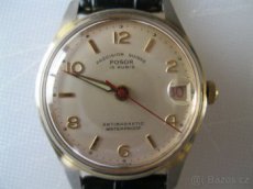 Hodinky POSOR Swiss Made , vintage, 100%stav 