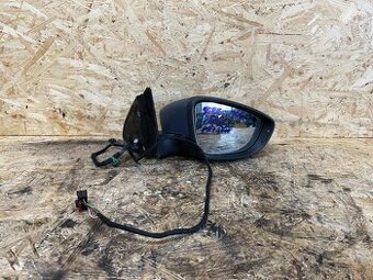 PRAVÉ ZPĚTNÉ ZRCÁTKO VW PASSAT B7 3C0857934A 9 PIN POŠKOZENÉ