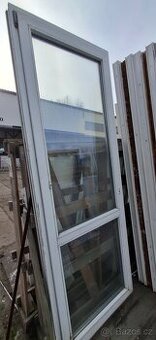 dveře balkonové 90x220 cm bílá pravé