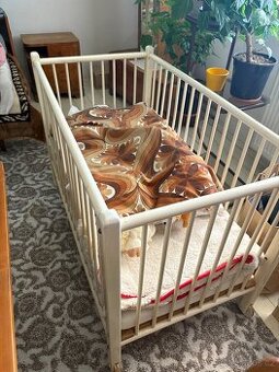 Dětská retro postýlka