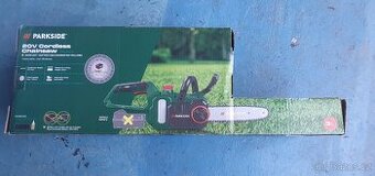 Aku řetězová pila Parkside nová lze dokoupit bateri