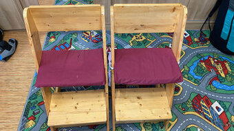 Rostoucí židle - smrk