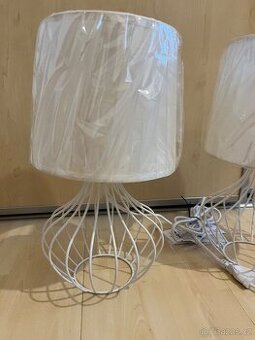 Nové bílé lampičky 2ks