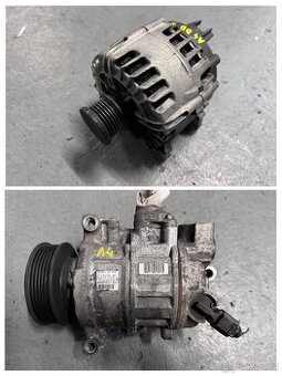 Audi A4, Seat Exeo klimakompresor, alternátor