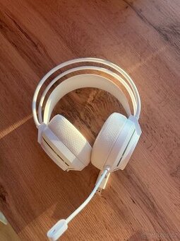 Fresh ’n Rebel bezdrátová sluchátka – bílá, 65 h výdrž