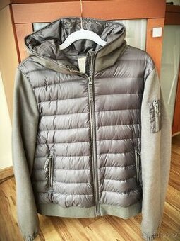 Dámská podzimní/jarní bunda péřová zn. ESPRIT s kapucí