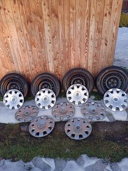 Pneumatiky barum Polaris  + disky r15 5x112