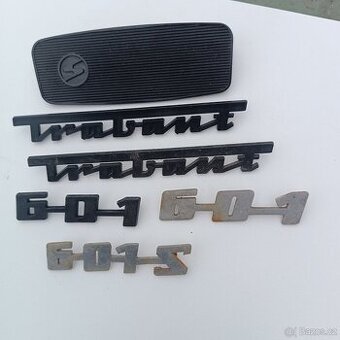 Trabant 601 S originál DDR nápisy