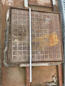 Litinový poklop, šachetní víko