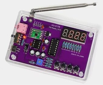 Stavebnice rádia FM, DIY FM rádio Elektronická sada 87-108MH