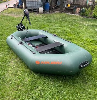 Nafukovací člun Kolibri K-240 (lamelová podlaha) + držák mot