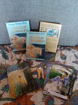 Kouzelni jednorožci - vykladaci karty -Doreen Virtue