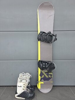 Snowboard SPORTEN, 149 cm + boty
