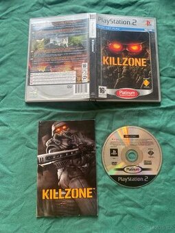 PS2 Killzone CZ obal a manuál