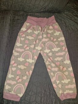 Dívčí softshellové zateplené kalhoty vel. 86