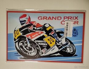 Plechová cedule Grand Prix ČSSR