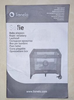 Dětská ohrádka Lionelo