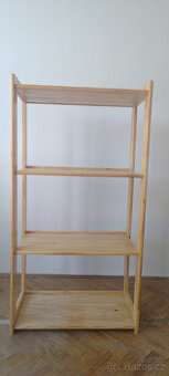 Dřevěná knihovna IDEA