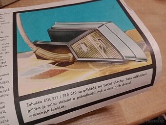 Retro žehlička ETA 211