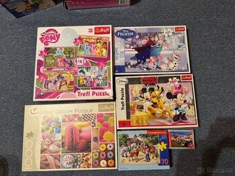 Prodám 7ks puzzle
