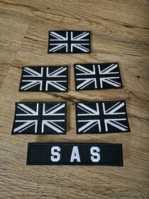 SAS nášivky 6ks