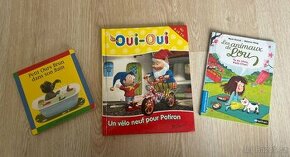 3 francouzské knížky pro nejmenší