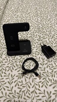 Dokovací stanice Canyon 3v1 Telefon, Apple Watch, Airpods