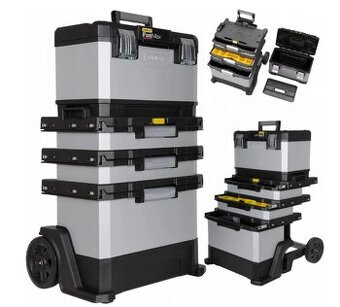 Stanley FatMax 1-95-622 kovoplastový pojízdný montážní box