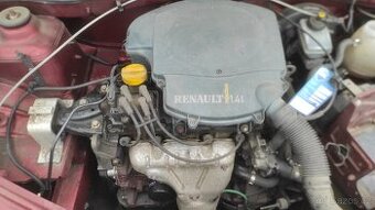Renault Dacia 1.4 - kompletní motor typ K7J  , převodovka