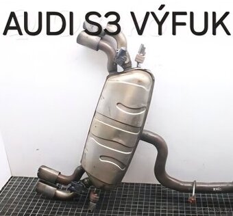 S3 8V ORIGINÁLNÍ VÝFUK