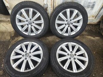 17"letní alu sada Stockholm 5x112 origo VW Touran 5T 215/55