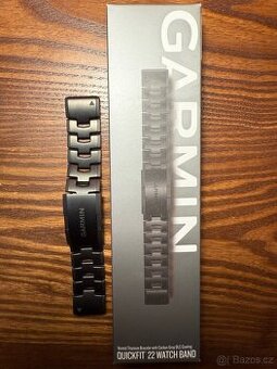 Garmin řemínek QuickFit 22mm titanový