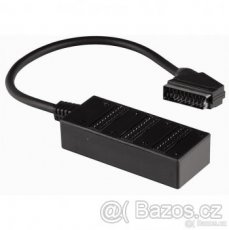 SCART rozbočovač 3násobný, 0,5m