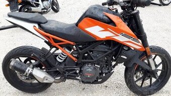 KTM Duke 125 ABS 2019, rozprodám po dílech
