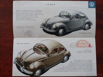 vw brouk 1953 brožura