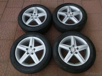 Letní alu sada disky originál Seat 5x112 6,5Jx16 ET50