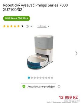 robotický vysavač Philips 7000 series