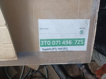 Elektron škoda 7Jx16 et45. 3T0 071 496 7Zs